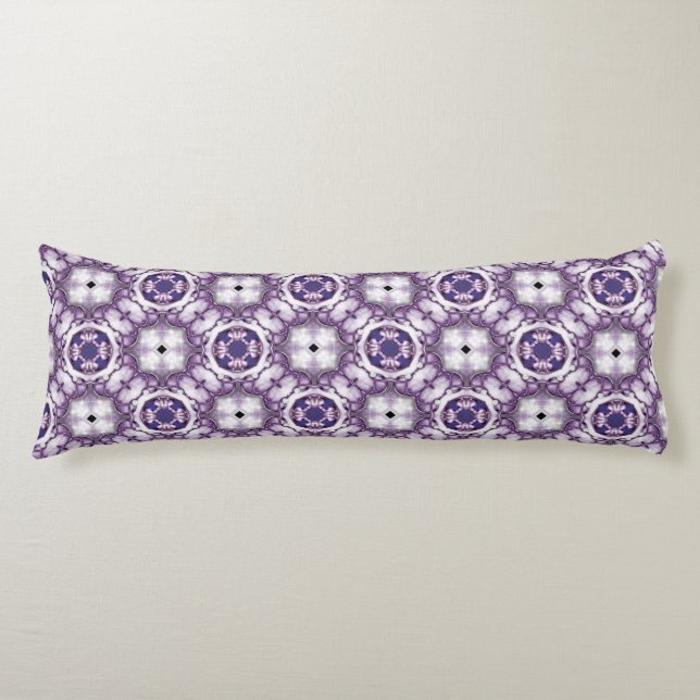 Cojín Halo de lavanda  (Anverso)