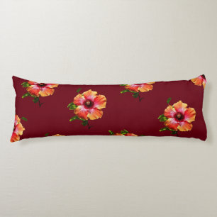 Cojín HAMbyWG - Hawain Hibiscus on Cranberry