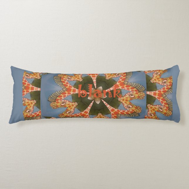 Cojín Haz tu propio diseño de Africa Giraffe (Anverso)