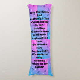 Cojín Hermana embellecida