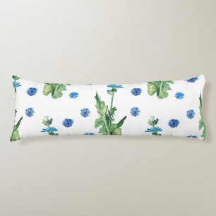 Cojín Hermoso patrón de flores acuáticas