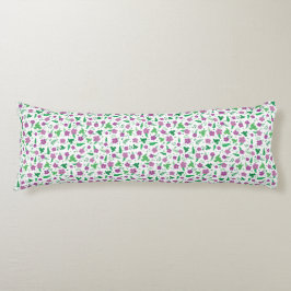 Cojín Hibiscus púrpura