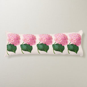 Cojín Hidrángulos rosados Redoute Body Pillow