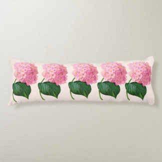 Cojín Hidrángulos rosados Redoute Body Pillow