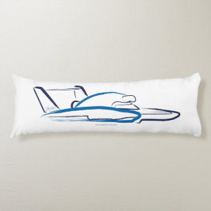 Cojín Hidroavión 01 Azul
