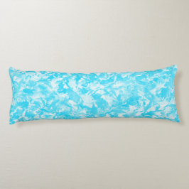 Cojín Hojas azules de hielo