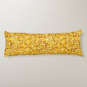 Cojín Hojas de otoño, amarillo dorado
