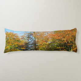 Cojín Hojas otoñales y cielos azules - Personalizado