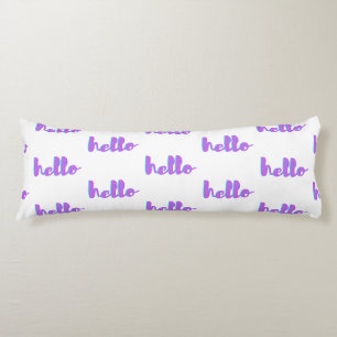 Cojín Hola Pastel Reversible Body Pillow