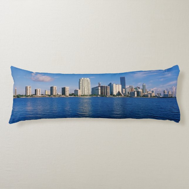 Cojín Horizonte de Miami, la Florida (Anverso)