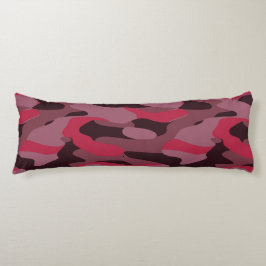Cojín Hot pink and Burgundy Camo