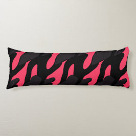 Cojín Hot pink, gray and black Camo abstract
