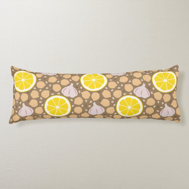 Cojín Hummus Body Pillow (Anverso)