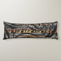 Impresión de cebra tribal africana de moda