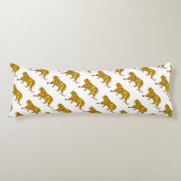 Impresión de tigre negro y Naranja