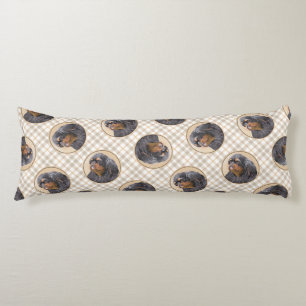 Cojín Inglés Juguete Español Pintura Rey Carlos Perro Ar