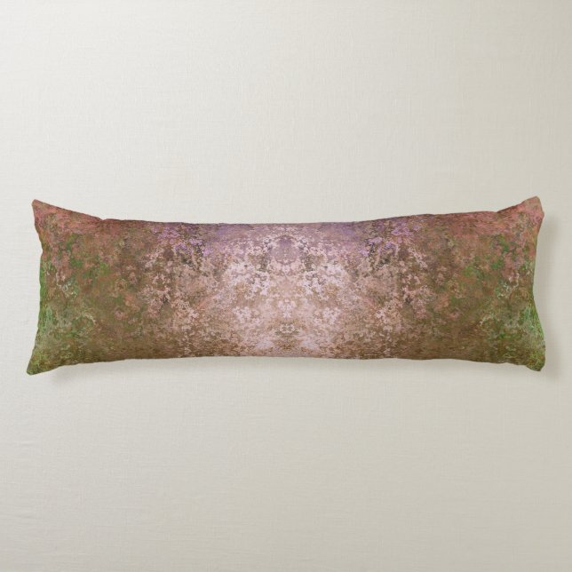 Cojín Inscripción De La Naturaleza Abstracto De La Tinta (Anverso)