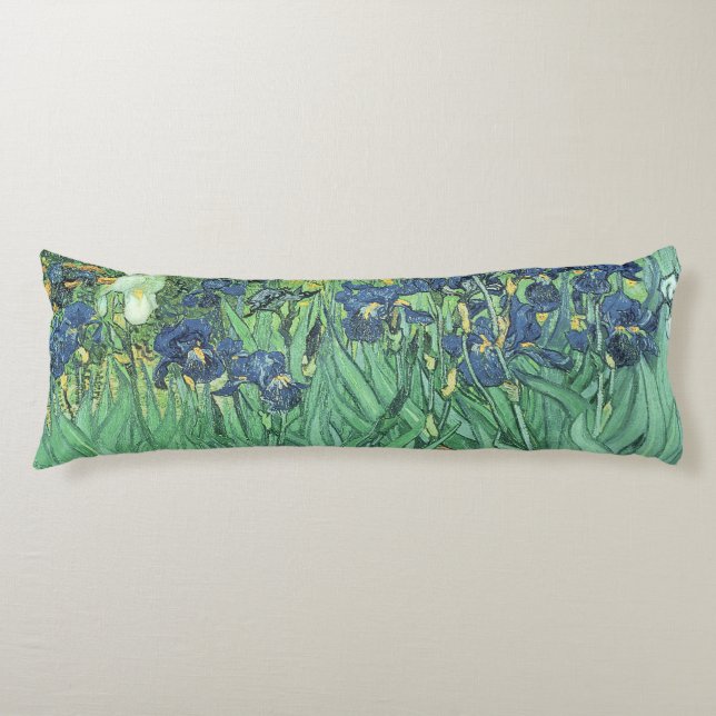 Cojín Iris de Vincent van Gogh el |, 1889 (Anverso)