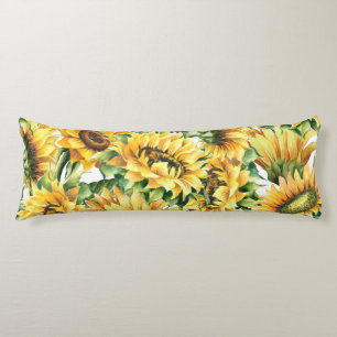 Cojín Jardín de Girasoles Artísticos - Floral Vintage