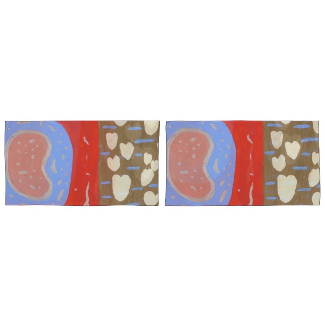 Cojín Juego de funda de almohada Love Isle (Anverso - Set)