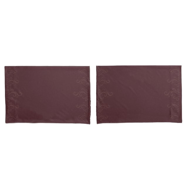 Cojín Juego de funda de almohada marón de Hora de Relaja (Anverso - Set)