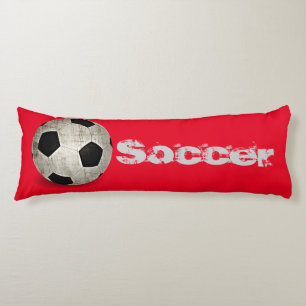 Cojín Kids Soccer Ball Sport Red White