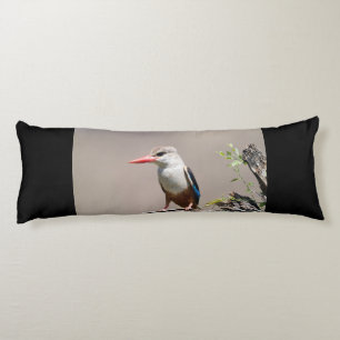 Cojín Kingfisher de cabeza gris