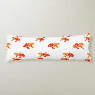 Cojín Kingyo Goldfish rojo y amarillo