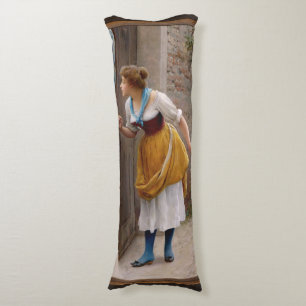 Cojín La barrena de Eugen von Blaas