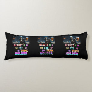 Cojín La Belleza Está En El Ojo Del Consumidor De Bebida