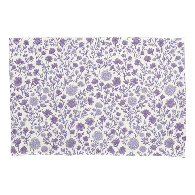 Cojín La funda de edredón Lavender Bloom para estudio en (Anverso)