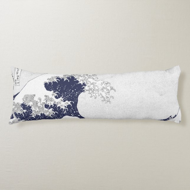Cojín La gran ola de Kanagawa por Katsushika Hokusai (Anverso)