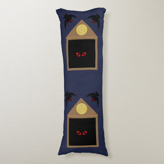 Cojín La inamabilidad de Ravens Halloween (Frente vertical)