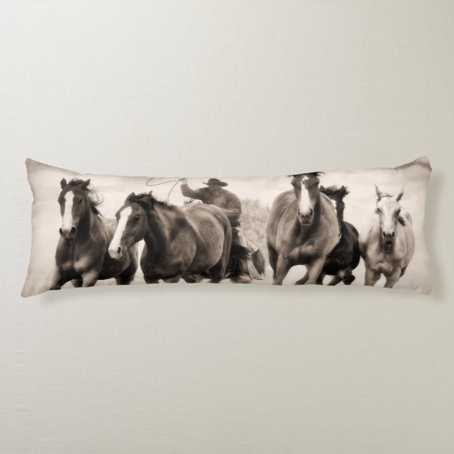 Cojín La persecución (Anverso)