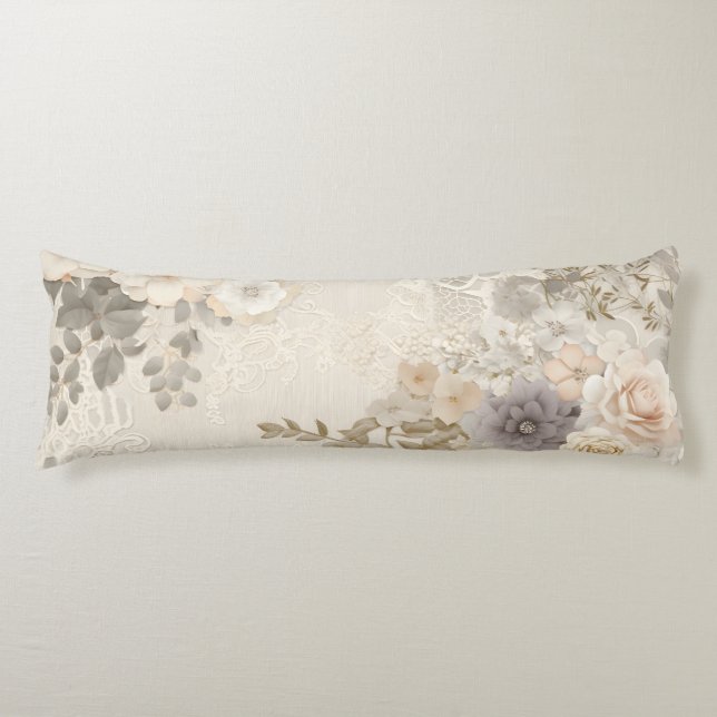 Cojín Lace & Floral (Anverso)