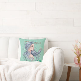 Cojín Lady Cáncer – Magia zodiacal para tu hogar
