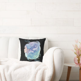 Cojín Lady Piscis – Arte espiritual para tu hogar