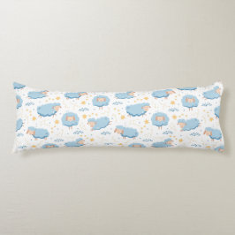 Cojín Lambs y estrellas