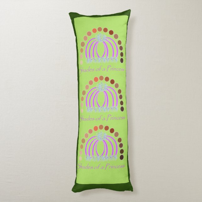 Cojín LavishlyOn Shades De Una Princesa Compuesta De Arc (Atrás (Vertical))