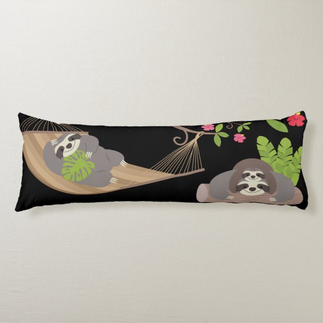 Cojín Lemas sobre fondo negro (Anverso)