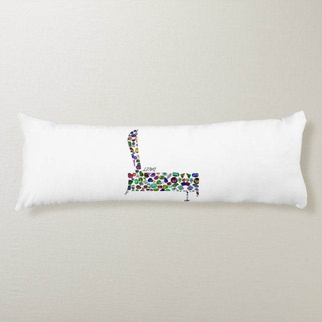 Cojín Letra hebrea dalet (Anverso)