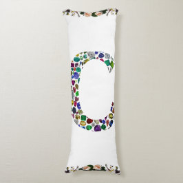 Cojín Letra monográfica inicial C moda