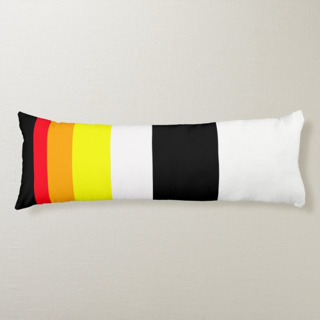 Cojín Líneas de otoño (Anverso)