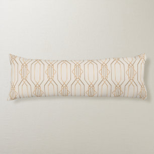 Cojín Linen Art Deco y oro