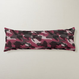 Cojín Lipstick and Dark Mauve camo abstract