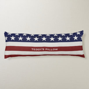 Cojín Los E.E.U.U. bandera americana personalizado