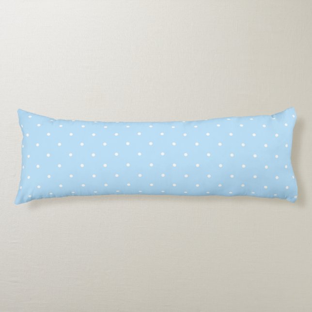 Cojín Los puntos de polka personalizados (Anverso)