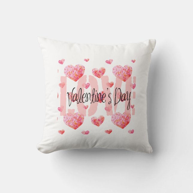 Cojín Love Colección Con Mucho Amor  ❤️  (Anverso)