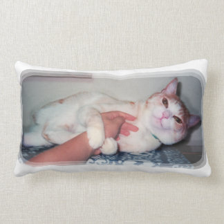 Cojín Lumbar 可愛い猫["You can hold me often" a cat 'kawaii']