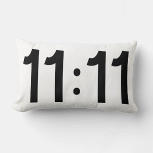 Cojín Lumbar 11:11 Numerología Esotérica de Manifestación Númer